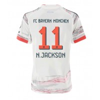 Camiseta Bayern Munich Nicolas Jackson #11 Visitante Equipación para mujer 2025-26 manga corta Camiseta Bayern Munich Nicolas Jackson #11 Visitante Equipación para mujer 2025-26 manga corta
